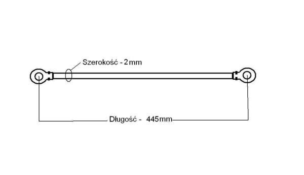Elektroda do zgrzewarki 400/2mm-0