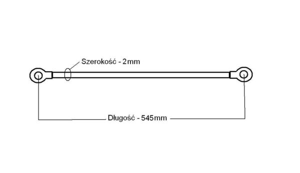 Elektroda do zgrzewarki 500/2mm-0