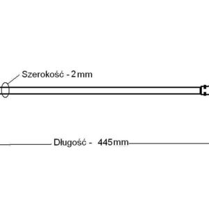 Elektroda do zgrzewarki 400/5mm-0